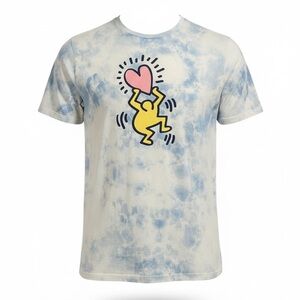 Old Navy Tie-Dye Graphic T-Shirt XXL – Heart & Figure Print